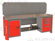 Верстак слесарный металлический Гефест-ВС-1005-ЭП